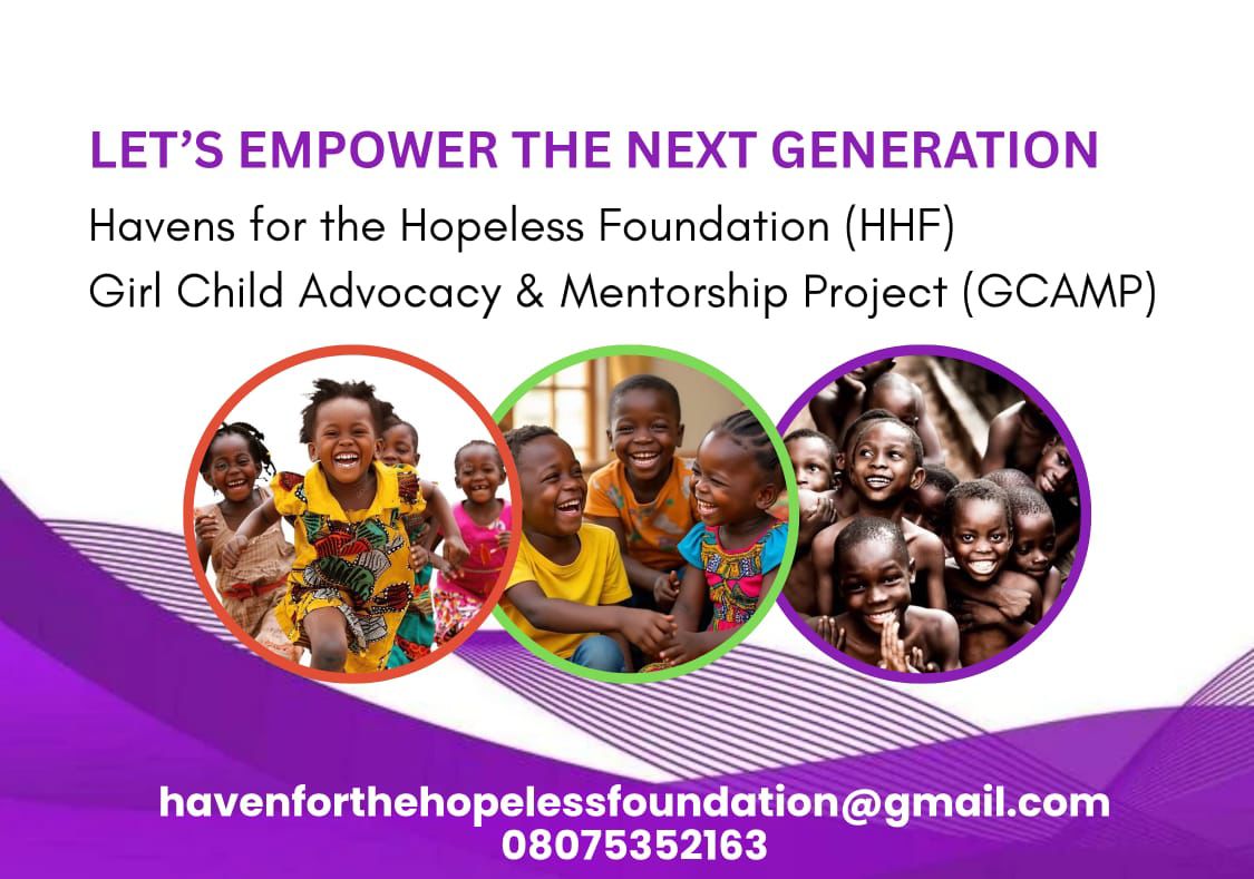 Haven for the Hopeless Foundation — gcamp — programme photo